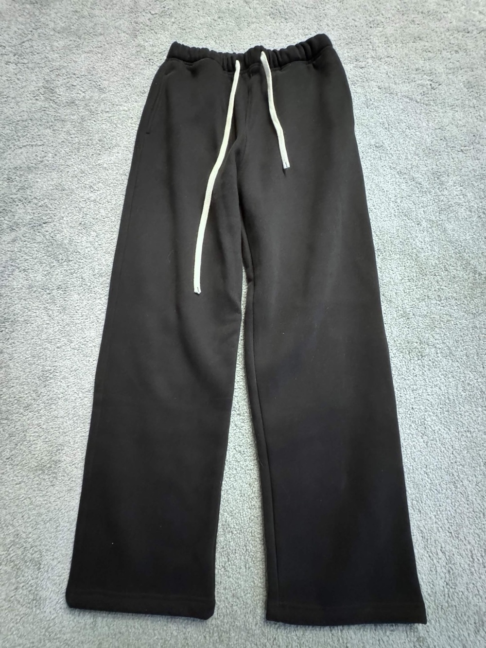 Men's Black Drawstring Sweatpants